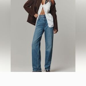 Reformation Harriet High Rise Relaxed Straight Jeans